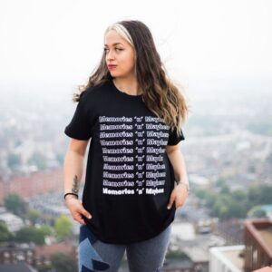 Memories 'n' Mayhem Repeat Text T-shirt