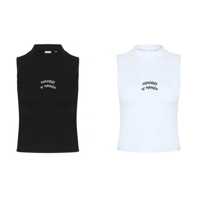 Memories 'n' Mayhem Sleeveless Crop Top - Image 9