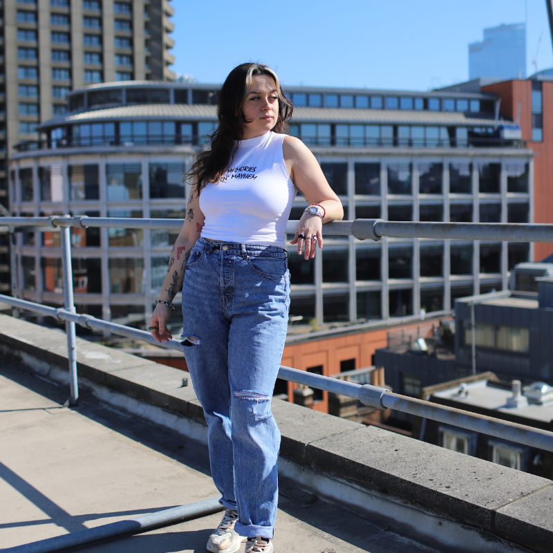 Memories 'n' Mayhem Sleeveless Crop Top - Image 3