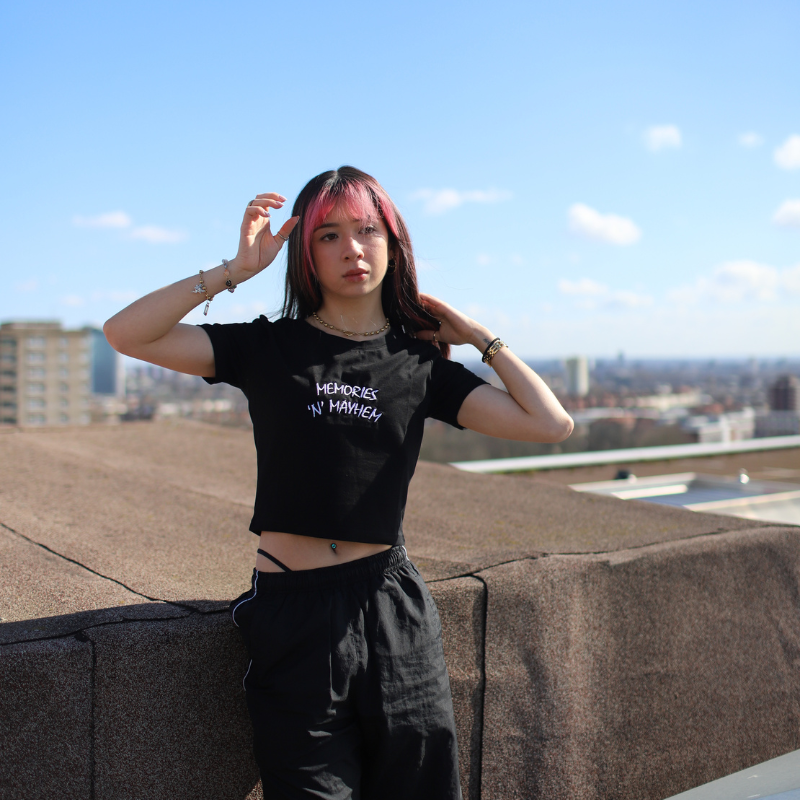 Memories 'n' Mayhem Sleeveless Crop Top - Image 4