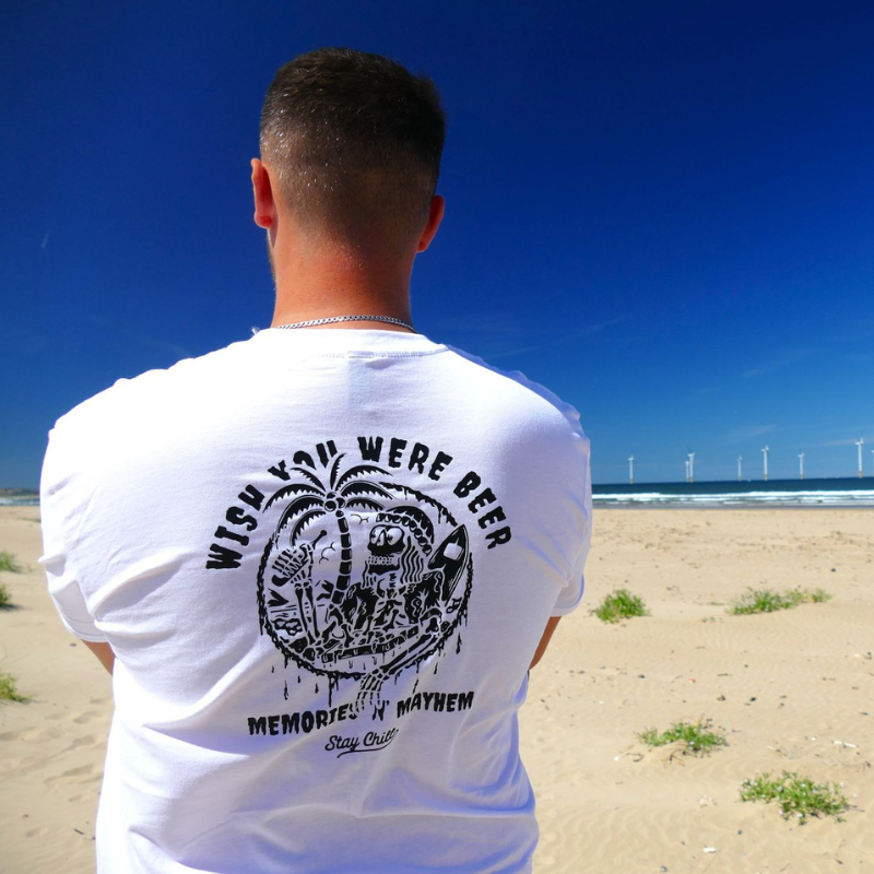 Memories 'n' Mayhem Beer T-Shirt - Image 4